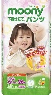 Трусики ночные (пробники) для девочек. (SOFT RETCH  (Unicharm Japan ) 13-25 кг