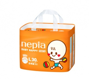 Подгузники(пробники)Baby Nappy размер NB   (Nepia Japan) до 5 кг